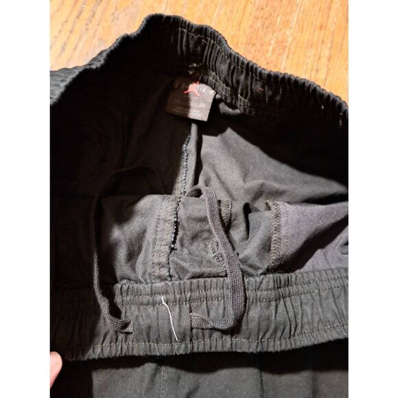 Jordan Basketball Pants XXL Black Cotton Spandex Unisex Drawstring Elastic - Picture 3 of 4